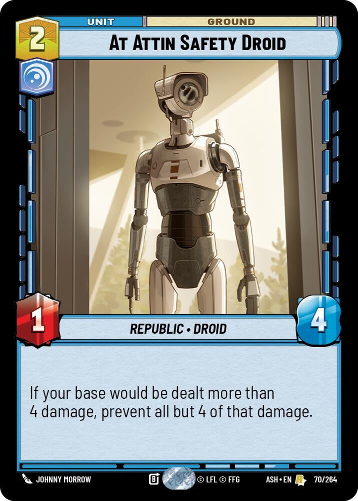 Image for At Attin Safety Droid (70/264) (ASH) - Star Wars: Unlimited