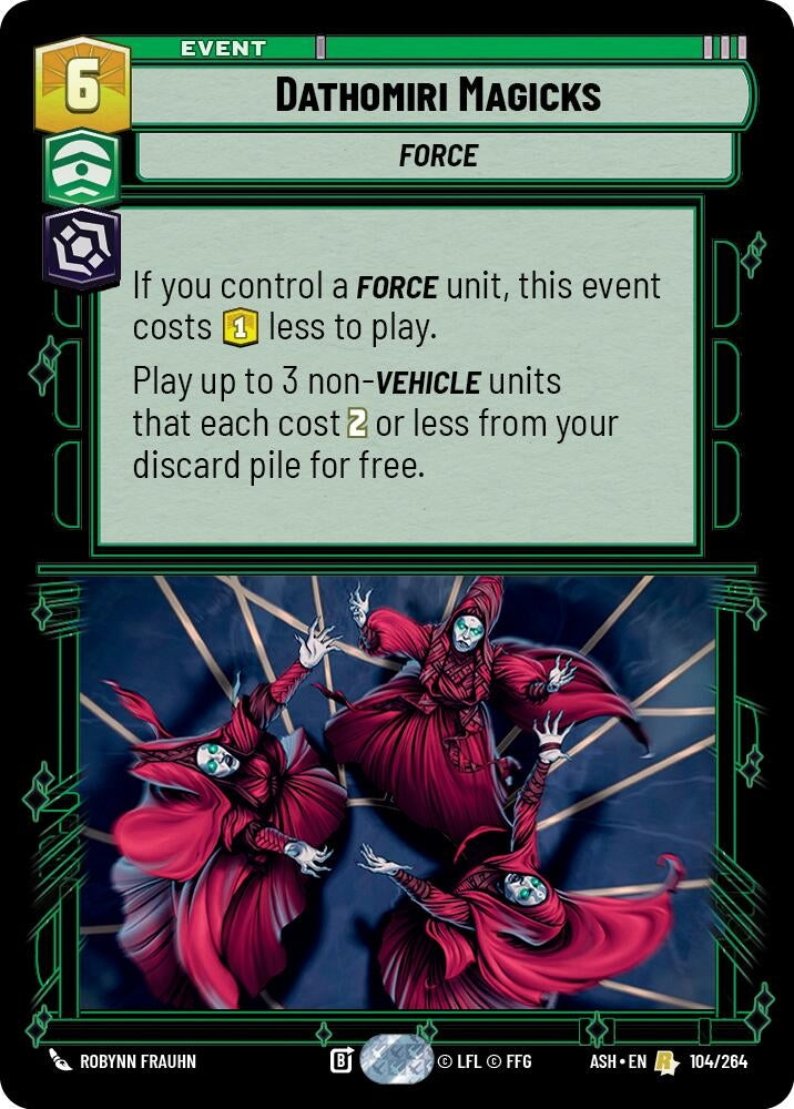 Image for Dathomiri Magicks (104/264) (ASH) - Star Wars: Unlimited