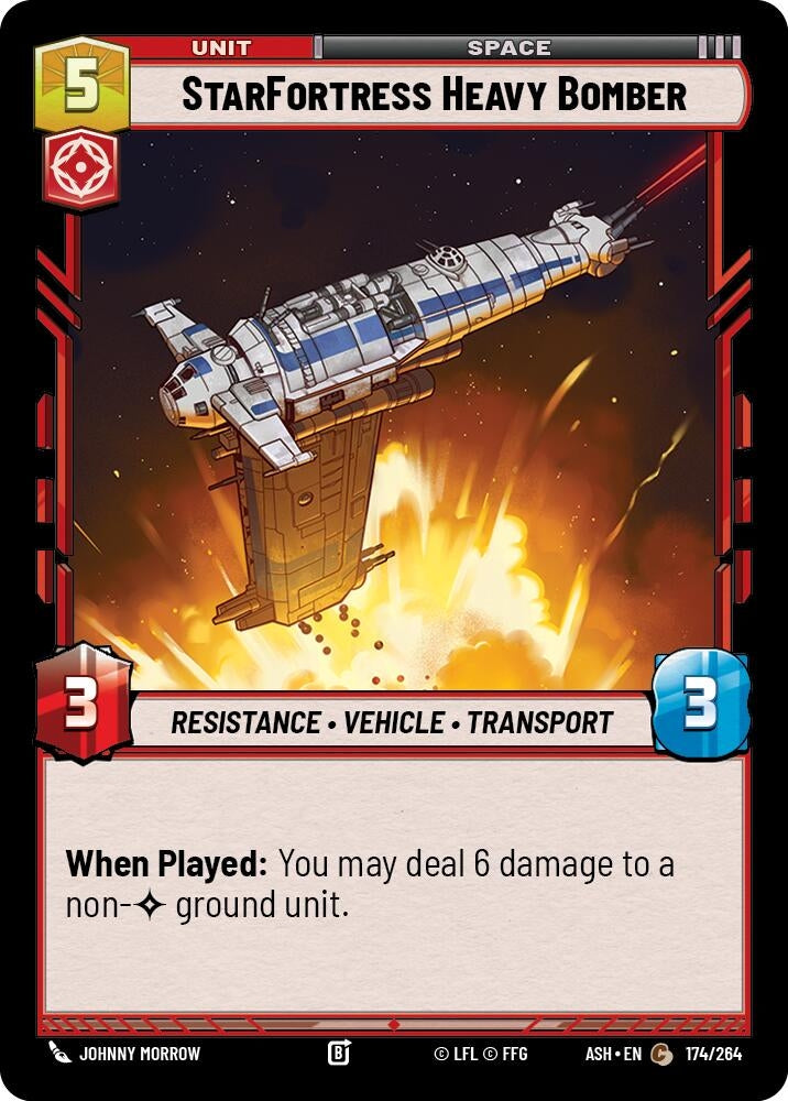 StarFortress Heavy Bomber (174/264) (ASH)