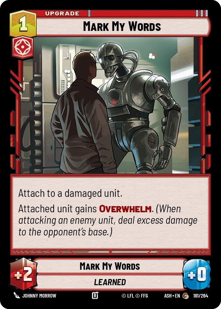 Mark My Words (181/264) (ASH)