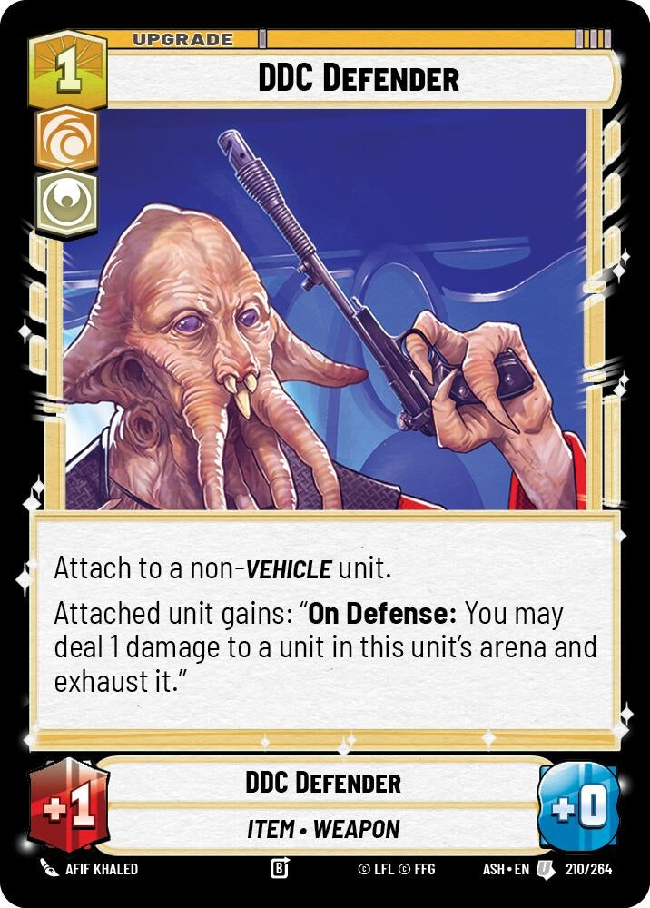 Image for DDC Defender (210/264) (ASH) - Star Wars: Unlimited