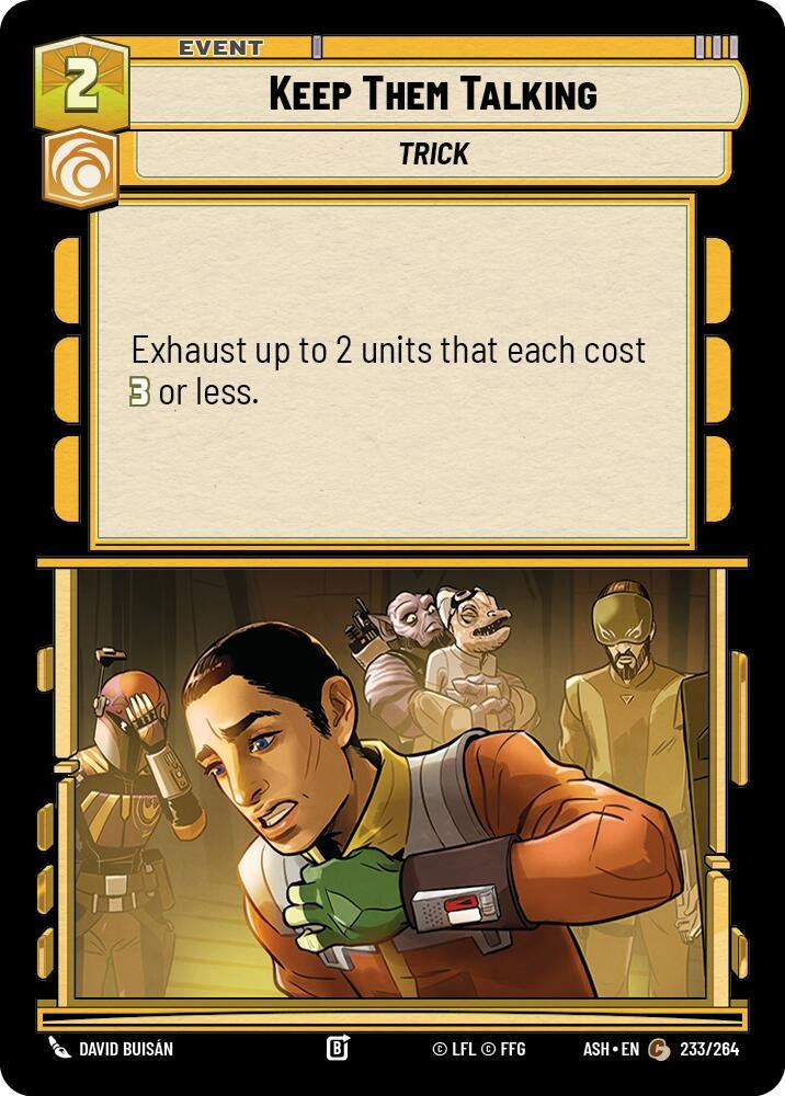 Keep Them Talking (233/264) (ASH)