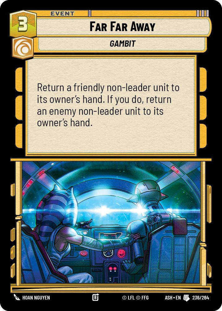 Image for Far Far Away (236/264) (ASH) - Star Wars: Unlimited