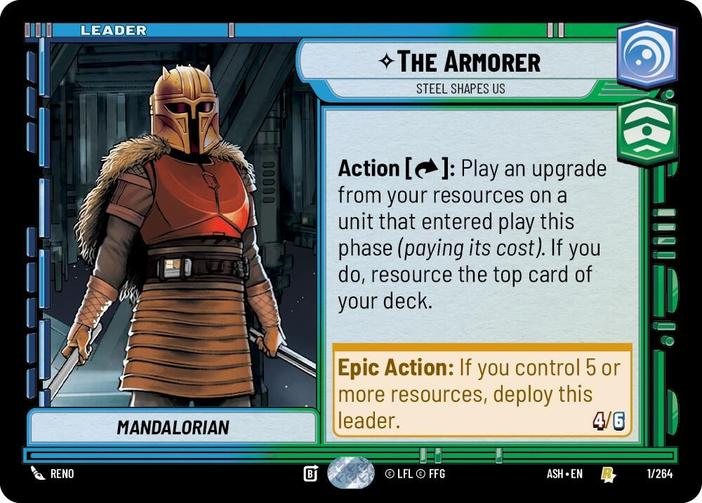 Image for The Armorer - Steel Shapes Us (1/264) (ASH) - Star Wars: Unlimited