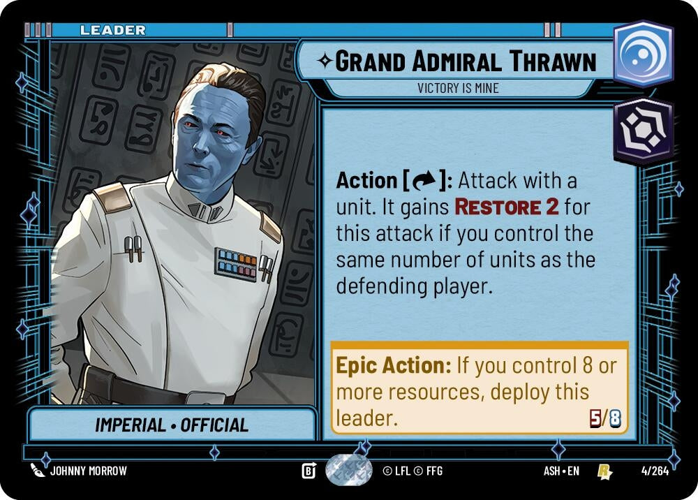 Image for Grand Admiral Thrawn - Victory is Mine (4/264) (ASH) - Star Wars: Unlimited