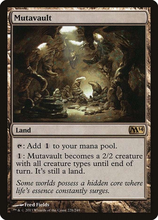 Image for Mutavault (228) (M14) - Magic: The Gathering