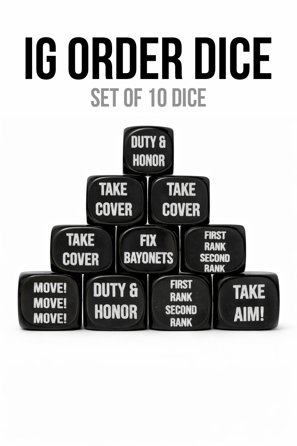 IG Order Dice