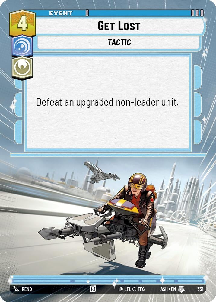 Image for Get Lost (Hyperspace) (331) (ASH) - Star Wars: Unlimited