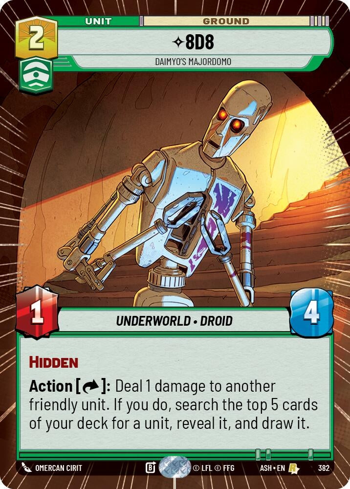 8D8 - Daimyo's Majordomo (Hyperspace) (382) (ASH)