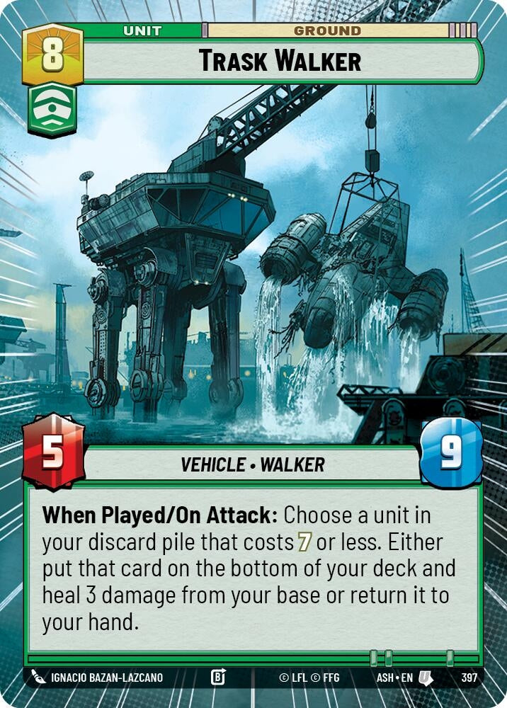 Image for Trask Walker (Hyperspace) (397) (ASH) - Star Wars: Unlimited