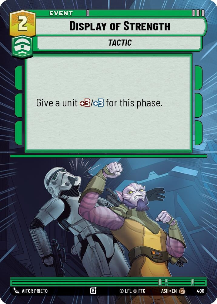 Display of Strength (Hyperspace) (400) (ASH)