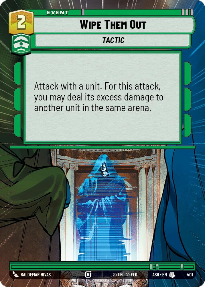 Image for Wipe Them Out (Hyperspace) (401) (ASH) - Star Wars: Unlimited