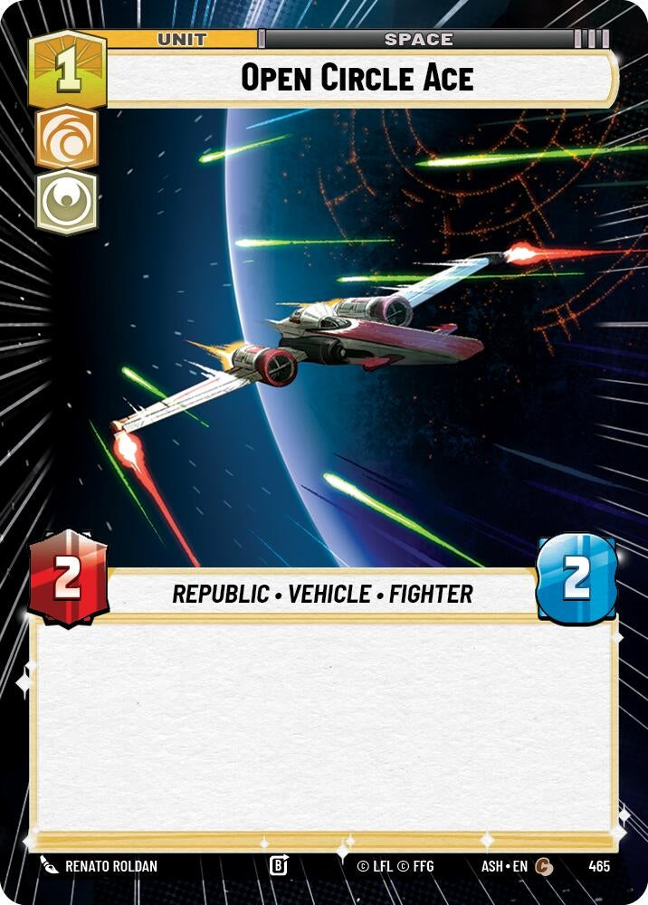 Open Circle Ace (Hyperspace) (465) (ASH)