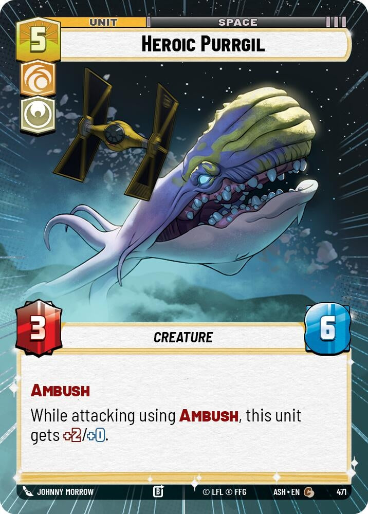 Heroic Purrgil (Hyperspace) (471) (ASH)