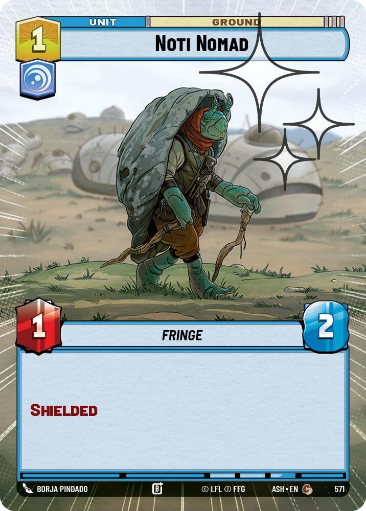 Image for Noti Nomad (Hyperspace Foil) (571) (ASH) - Star Wars: Unlimited