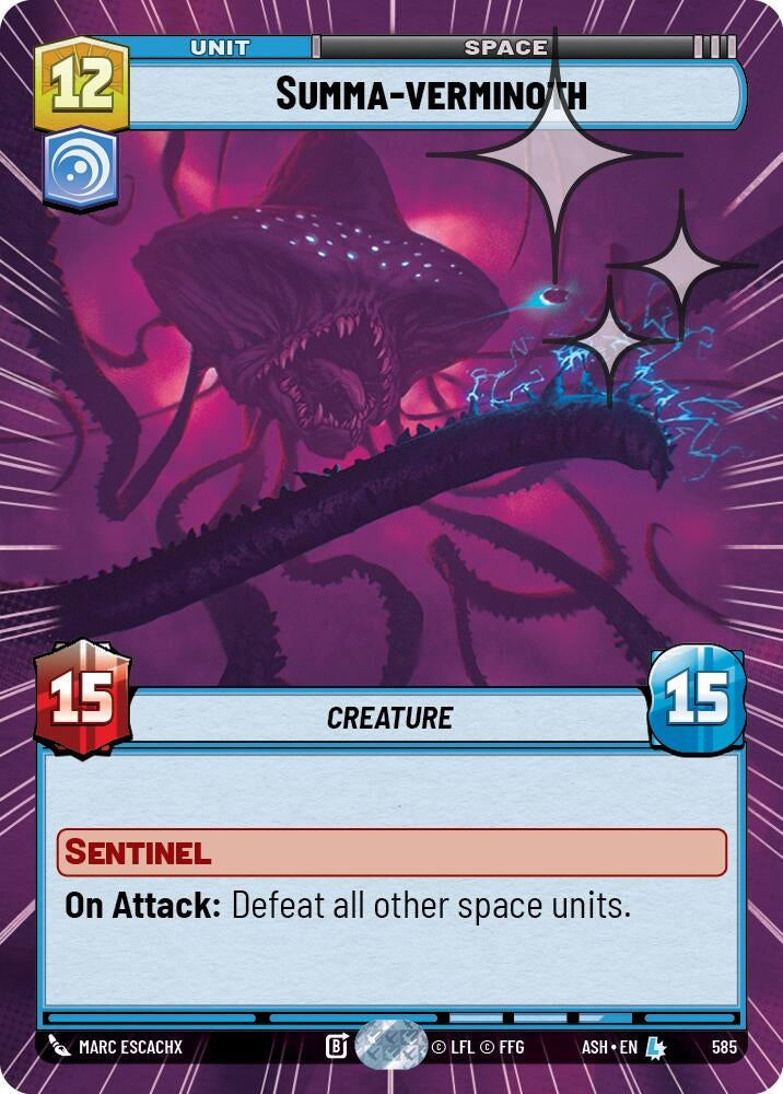 Summa-verminoth (Hyperspace Foil) (585) (ASH)