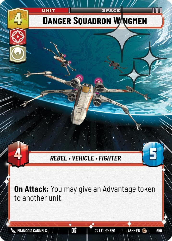 Image for Danger Squadron Wingmen (Hyperspace Foil) (659) (ASH) - Star Wars: Unlimited