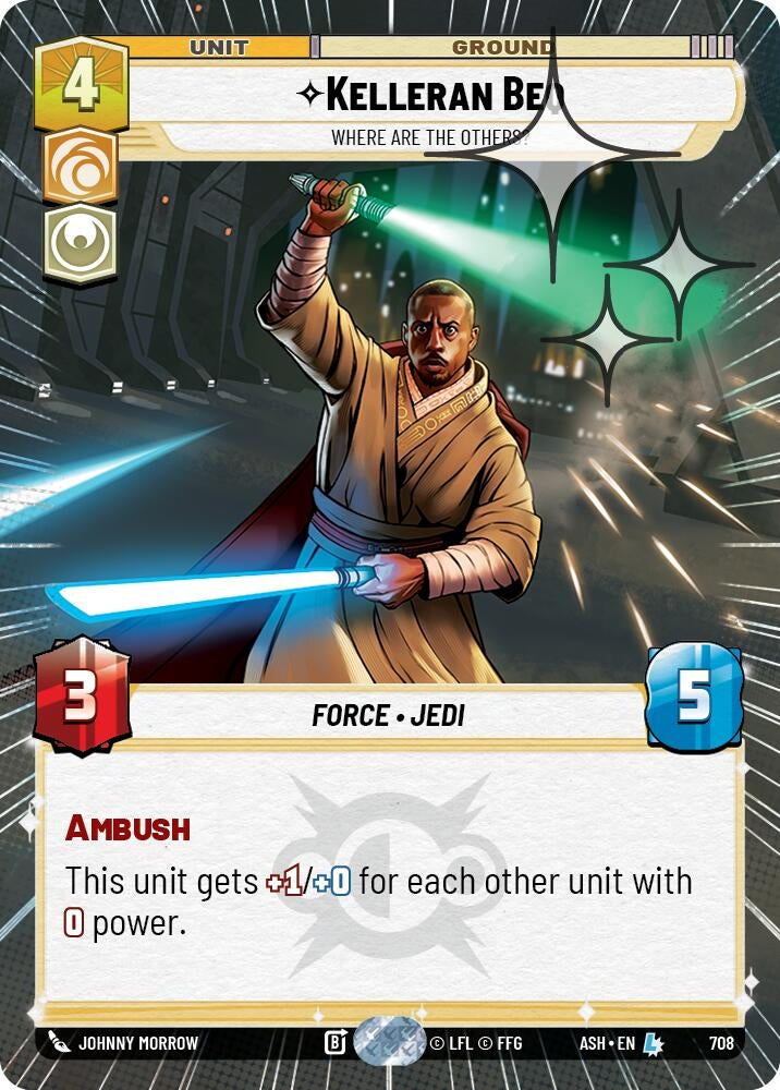 Kelleran Beq - Where are the Others? (Hyperspace Foil) (708) (ASH)