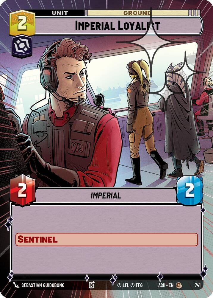 Image for Imperial Loyalist (Hyperspace Foil) (741) (ASH) - Star Wars: Unlimited