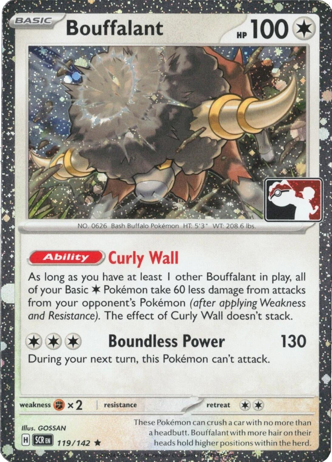 Image for Bouffalant - 119/142 (Cosmos Holo) (119/142) - Pokemon