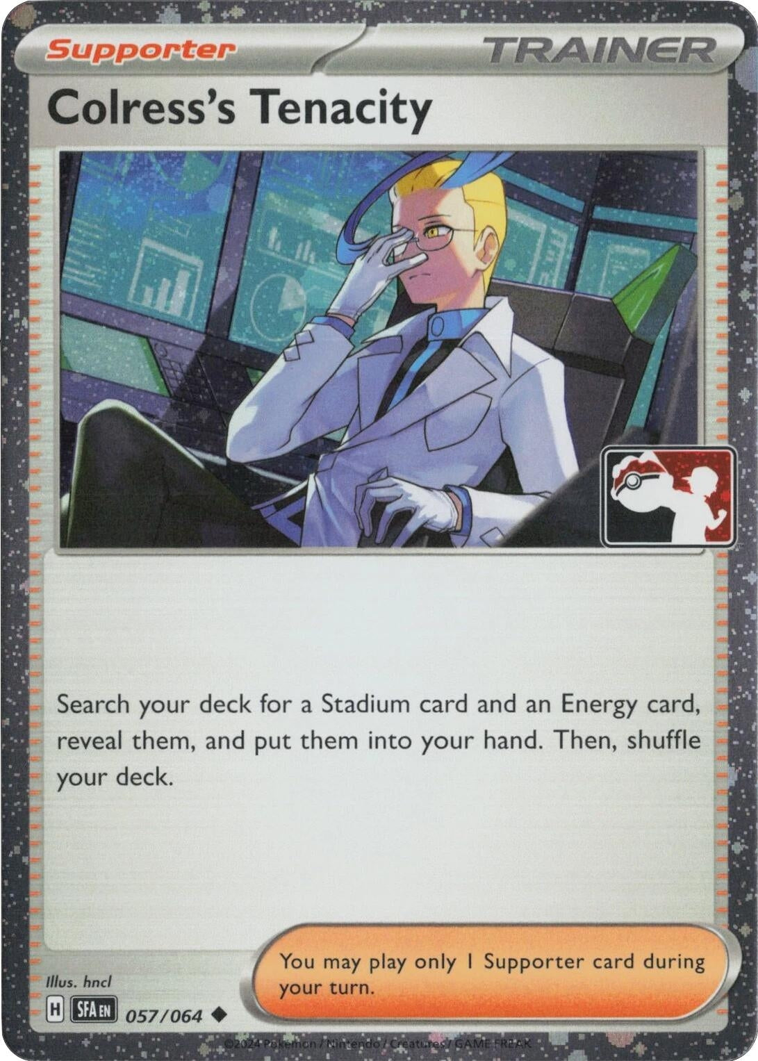 Image for Colress's Tenacity - 057/064 (Cosmos Holo) (057/064) - Pokemon