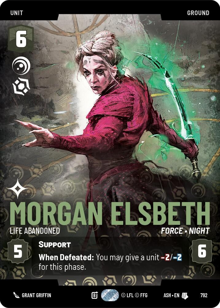 Image for Morgan Elsbeth - Life Abandoned (Prestige) (792) (ASH) - Star Wars: Unlimited