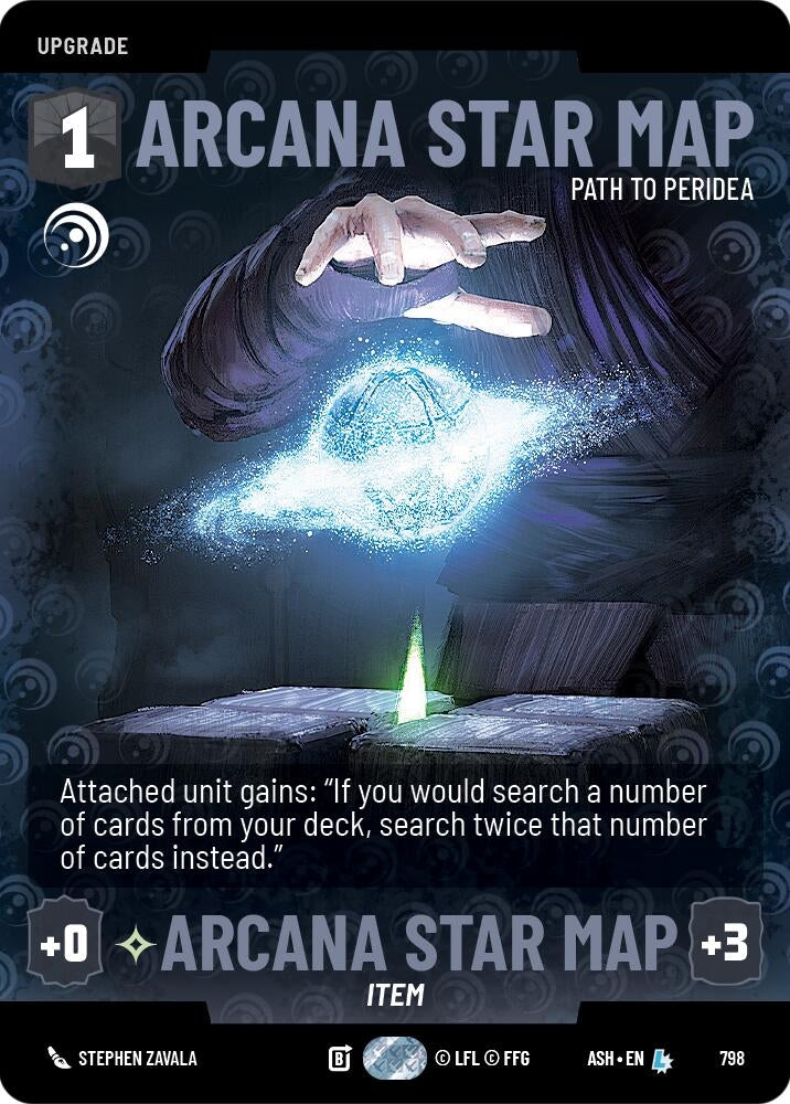 Arcana Star Map - Path to Peridea (Prestige) (798) (ASH)