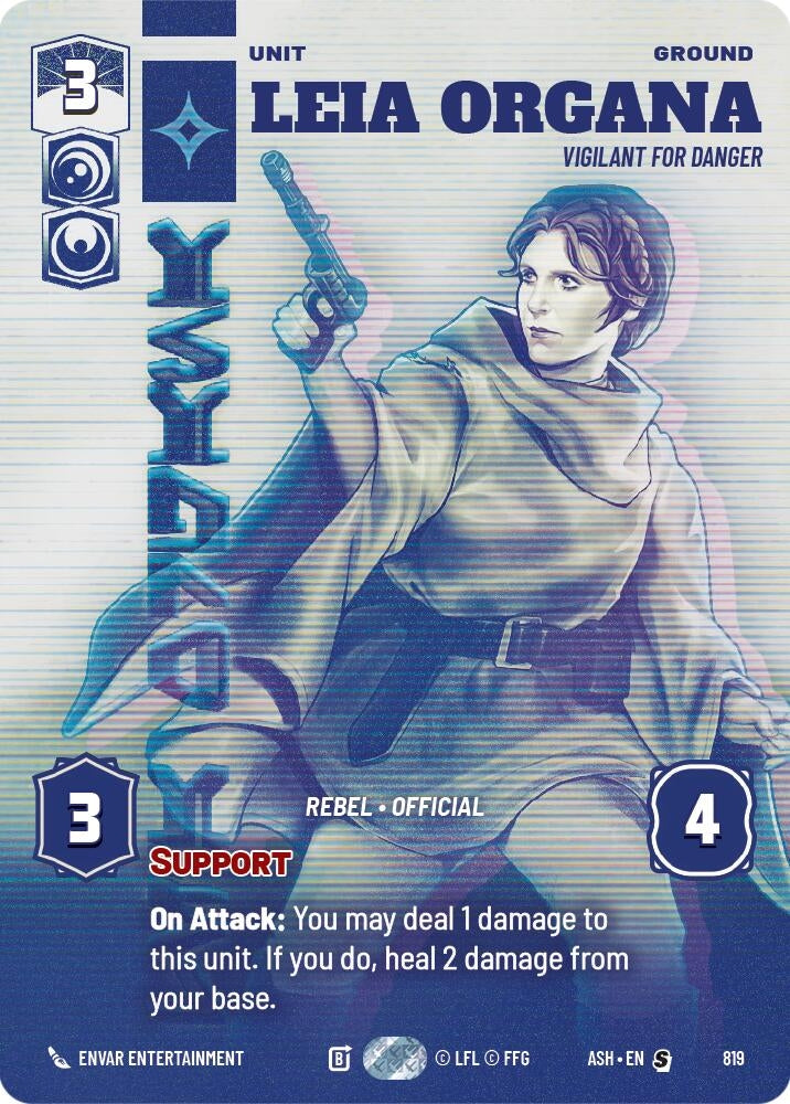 Leia Organa - Vigilant for Danger (Prestige) (819) (ASH)