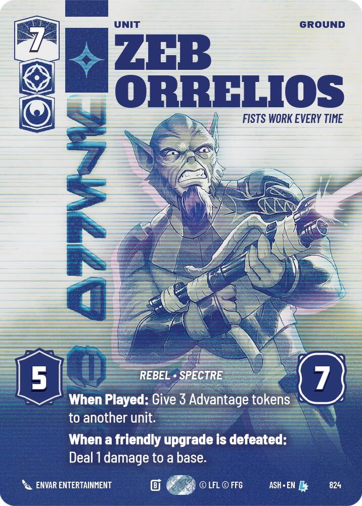 Zeb Orrelios - Fists Work Every Time (Prestige) (824) (ASH)