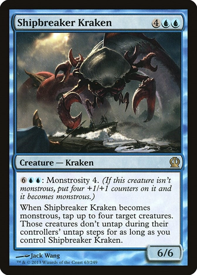 Image for Shipbreaker Kraken (63) (THS) - Magic: The Gathering