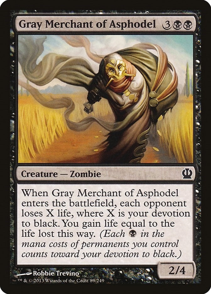 Image for Gray Merchant of Asphodel (89) (THS) - Magic: The Gathering