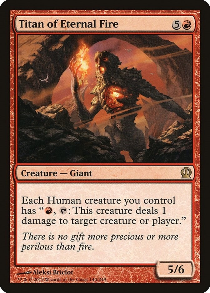 Image for Titan of Eternal Fire (144) (THS) - Magic: The Gathering