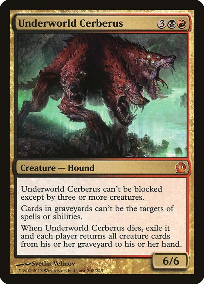 Image for Underworld Cerberus (208) (THS) - Magic: The Gathering