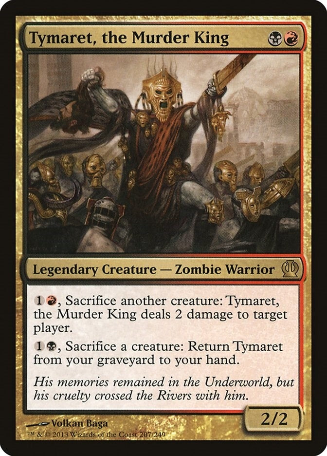 Image for Tymaret, the Murder King (207) (THS) - Magic: The Gathering