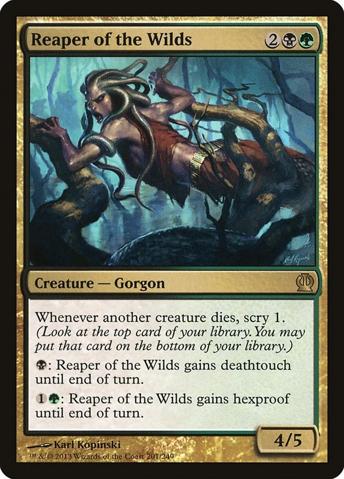 Image for Reaper of the Wilds (201) (THS) - Magic: The Gathering