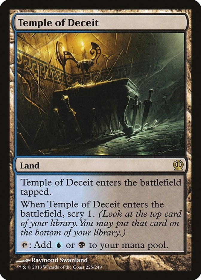 Image for Temple of Deceit (225) (THS) - Magic: The Gathering