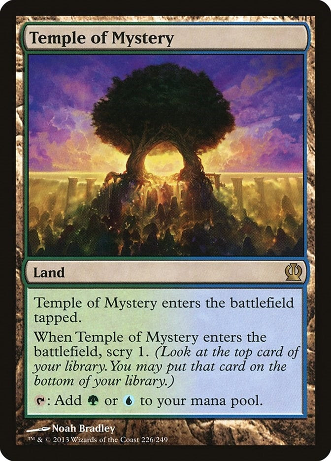 Image for Temple of Mystery (226) (THS) - Magic: The Gathering