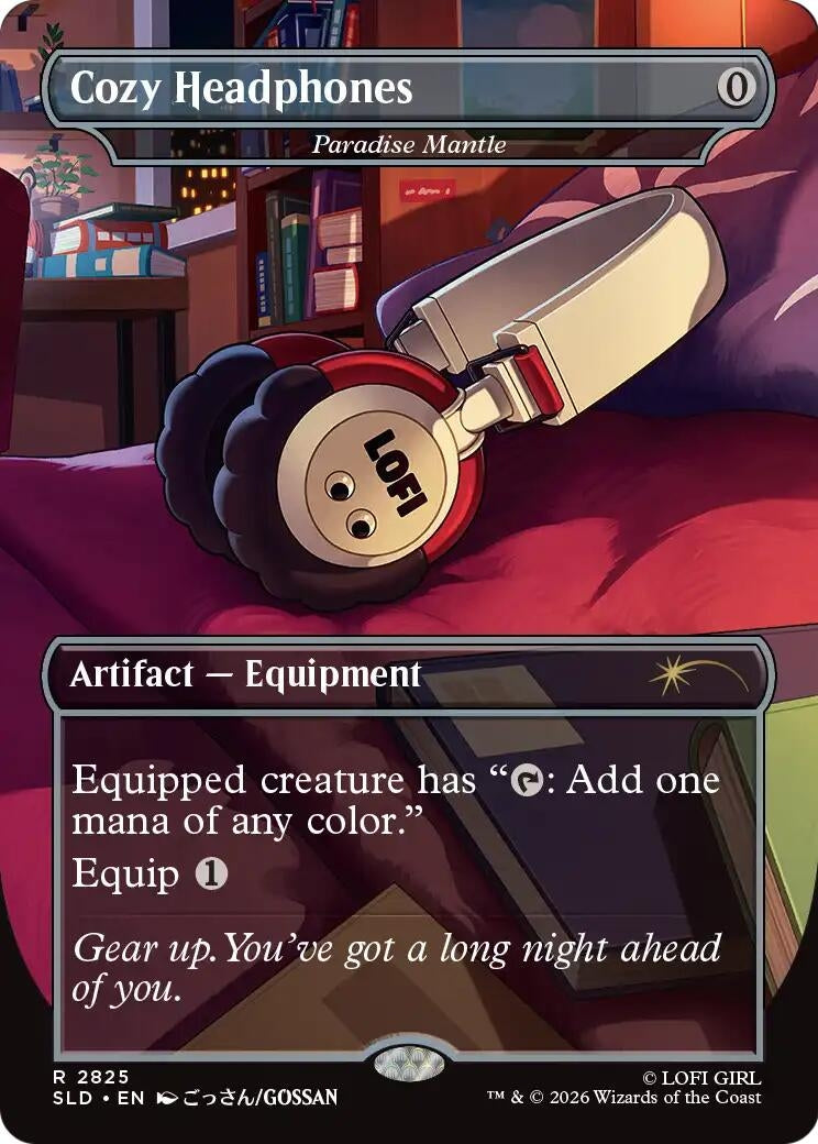 Image for Cozy Headphones - Paradise Mantle (2825) (SLD) - Magic: The Gathering