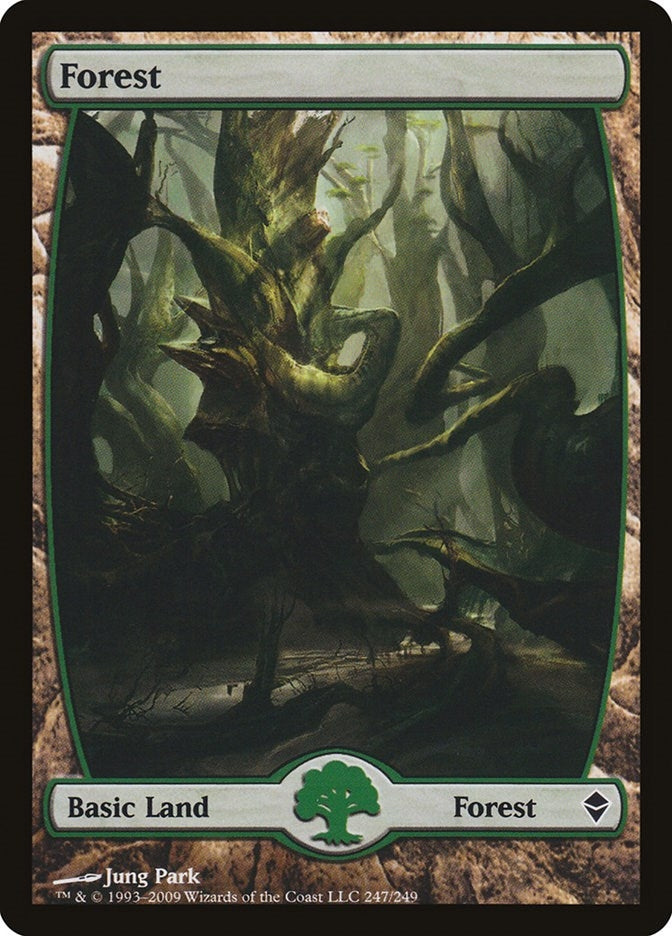 Image for Forest (247) - Full Art (247) (ZEN) - Magic: The Gathering