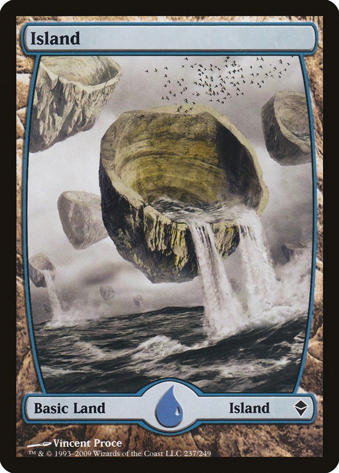 Image for Island (237) - Full Art (237) (ZEN) - Magic: The Gathering