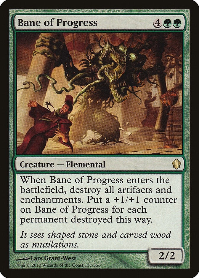 Image for Bane of Progress (137) (C13) - Magic: The Gathering