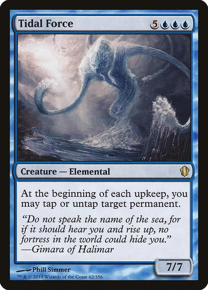 Image for Tidal Force (62) (C13) - Magic: The Gathering