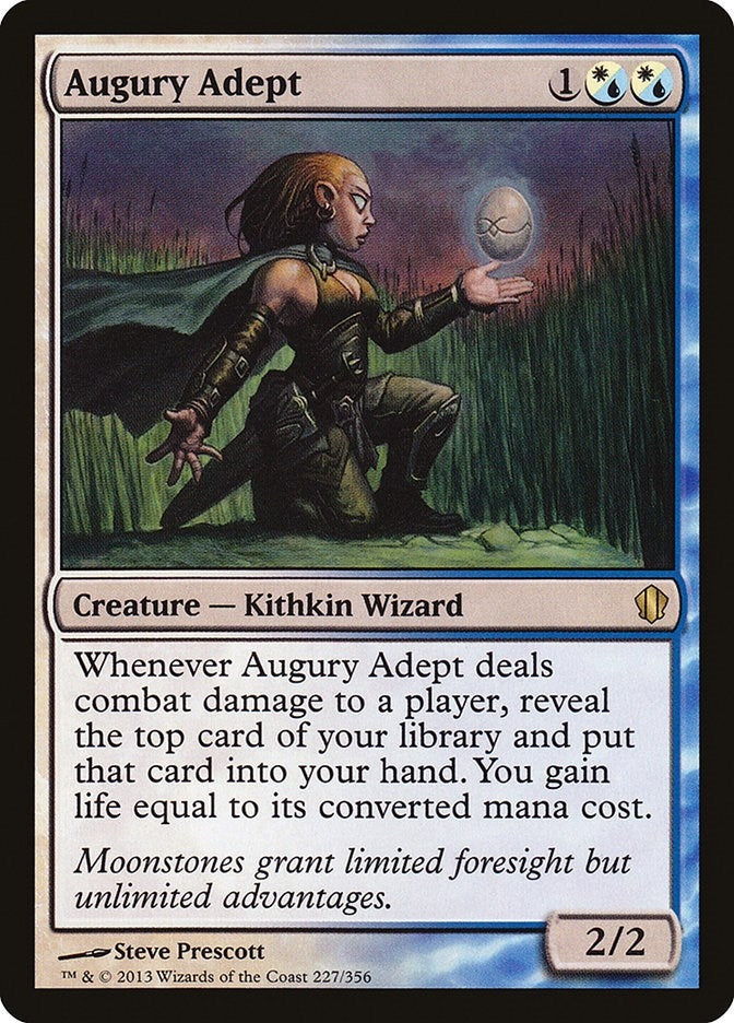 Image for Augury Adept (227) (C13) - Magic: The Gathering