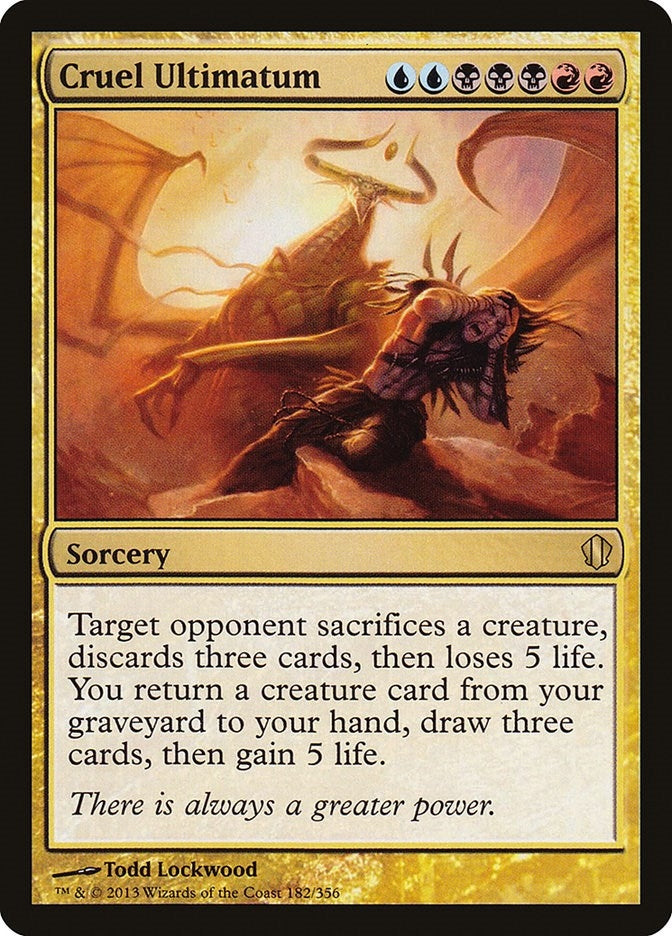 Image for Cruel Ultimatum (182) (C13) - Magic: The Gathering