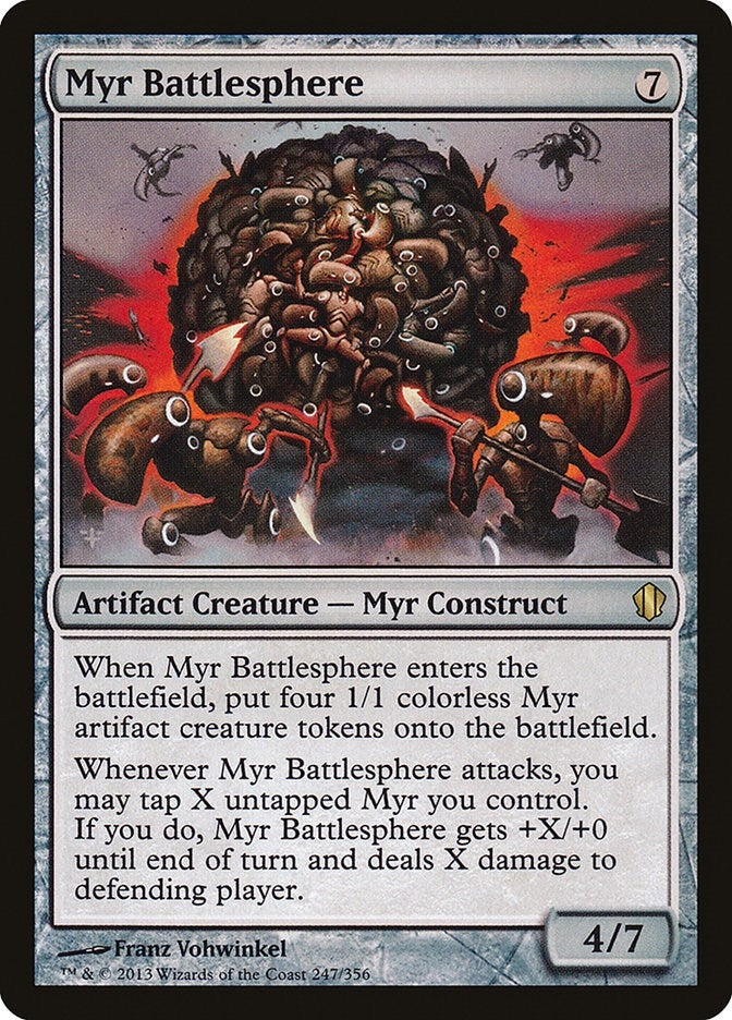 Image for Myr Battlesphere (247) (C13) - Magic: The Gathering