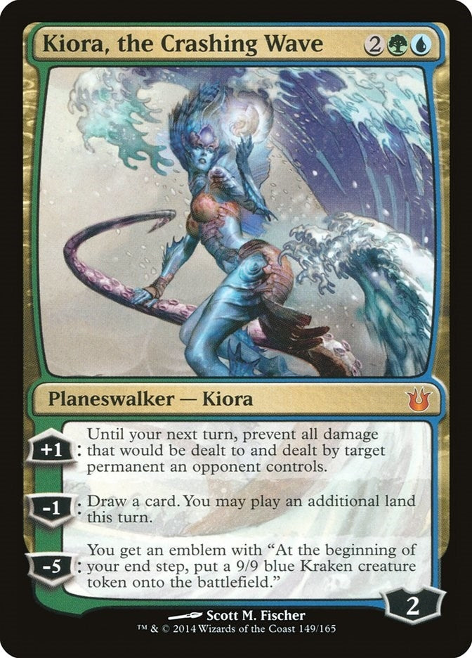Image for Kiora, the Crashing Wave (149) (BNG) - Magic: The Gathering