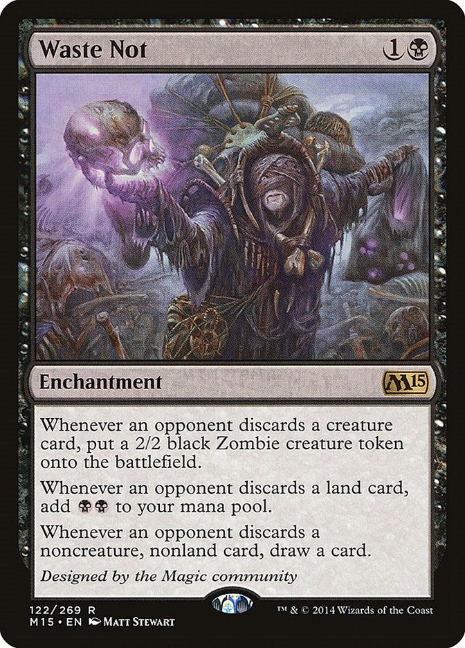 Image for Waste Not (122) (M15) - Magic: The Gathering
