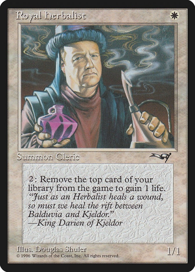 Image for Royal Herbalist (Man) (148) (ALL) - Magic: The Gathering