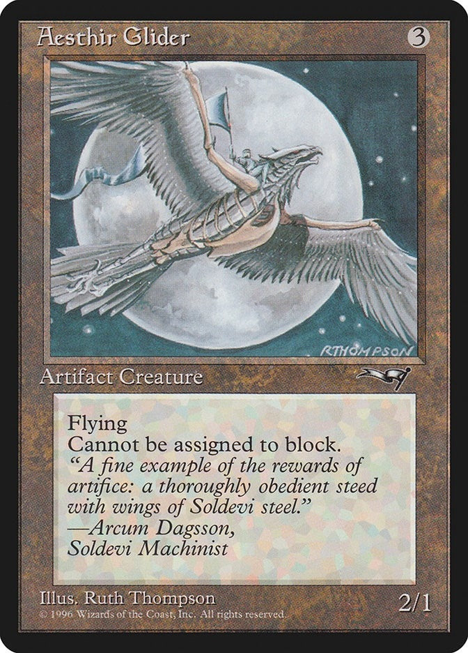 Image for Aesthir Glider (Moon) (ALL) - Magic: The Gathering