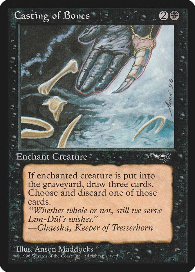 Image for Casting of Bones (3) (ALL) - Magic: The Gathering